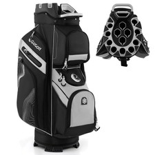 COSTWAY Golf Cart Bag Molded