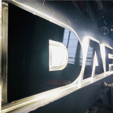 Daf Back-Lit Led Grille Badge