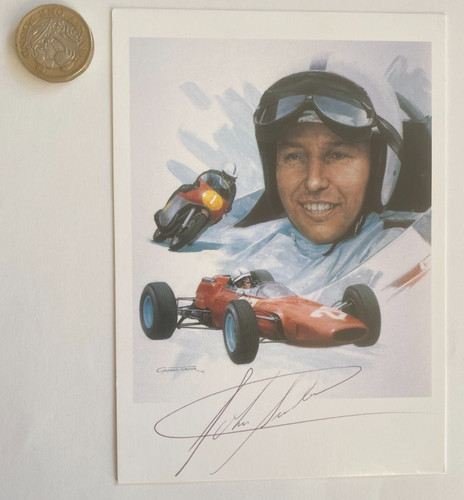 John surtees signed - john, 6x4