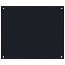Kitchen Backsplash Black 70 x
