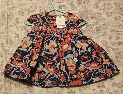 16rrp next baby girls navy - £16rrp,