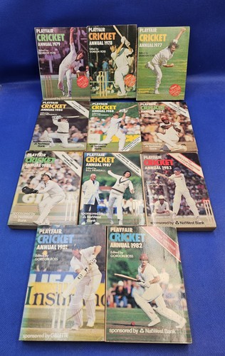 Playfair cricket annuals 11 - cricket, x