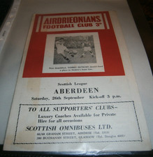 AIRDRIEONIANS v ABERDEEN