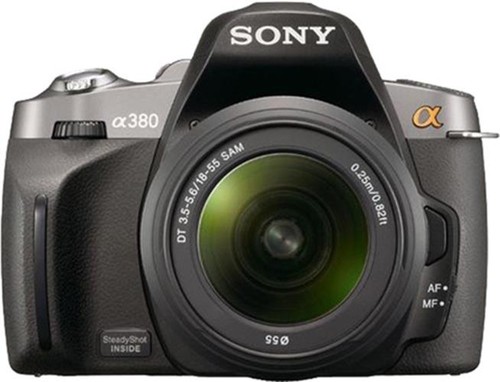 Sony alpha 380 - alpha, +