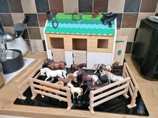 Schleich Wooden Stables  With