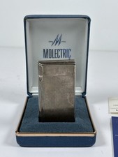 Vintage Colibri Molectric "88" Lighter Silver or Chrome Plated Sparks Working