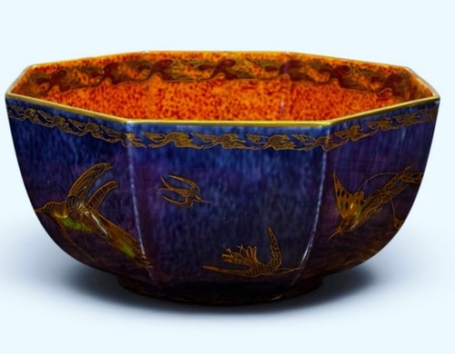 Wedgwood blue lustre - blue,