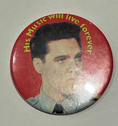 Vintage elvis presley 53mm - elvis,