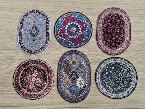 Oval circle rugs - circle, 1:24th