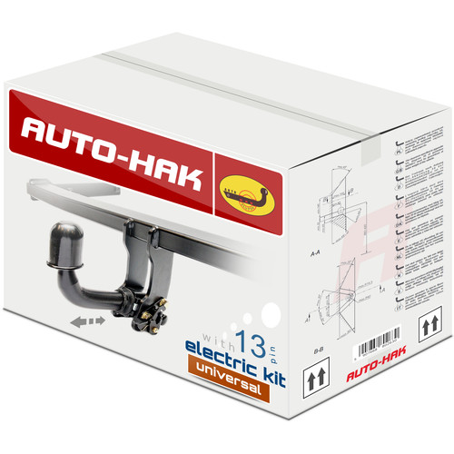 Detachable tow bar electrics - bar, +