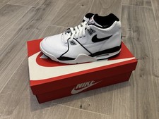 Nike Air Flight 89 - White/black-wolf Grey GS (Size UK 5.5)