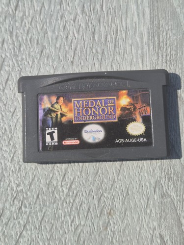 Medal honor underground gba - medal,