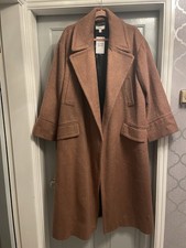 Next Rose Pink Long Thick Coat