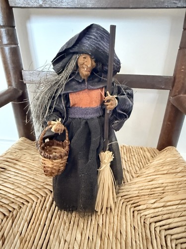 Vintage paper mache - vintage, witch
