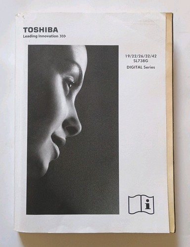 Manual for toshiba - toshiba, regza
