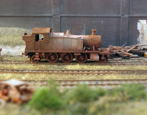 Gauge locomotive scrapyard - oo,