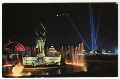 1960s postcard evening - 1960s,