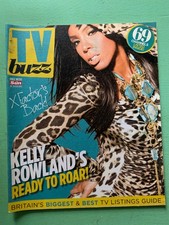 TV BUZZ mag 20-August-2011 KELLY ROWLANDS Jamie Oliver X-Factor (UK) TV Guide
