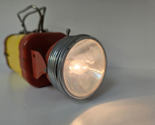 Vintage justrite model 2100 - justrite, 6v