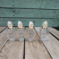 Vintage Amarige Perfume Bottle by Givenchy 1.07oz Empty Collectors Item x4