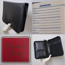 Vintage Black Leather