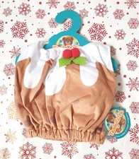 Teddy Tastic, Fits Build A Bear, Christmas Pudding Outfit Costume, BNWT. B 622