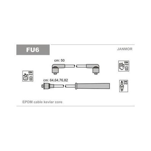 Ignition cable kit janmor - cable, fu6