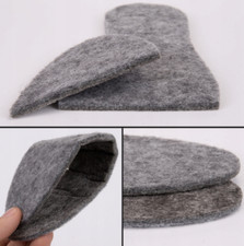Felt Shoes Insoles Inner for Boots, Shoes Men, Lady, Unisex, All UK Sizes