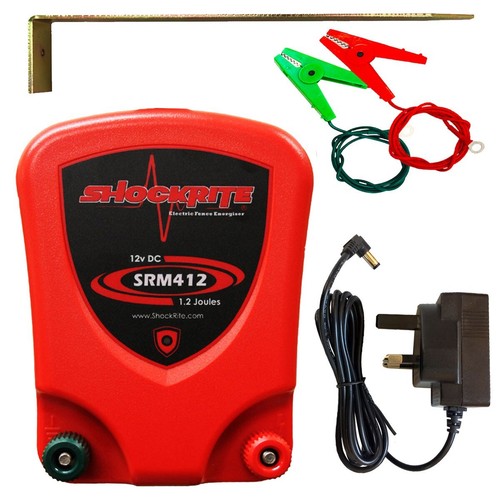 Mains electric fence - electric, energiser