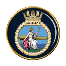 HMS Excellent, Royal Navy Pin