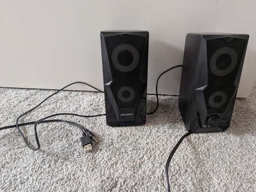 Archeer speakers rgb gaming - pc,