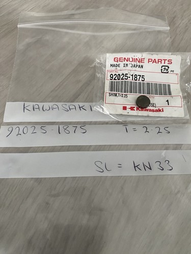 Kawasaki valve shim 2 - =,