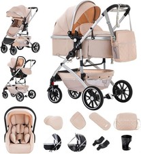 3 in 1 Baby Pram City Stroller