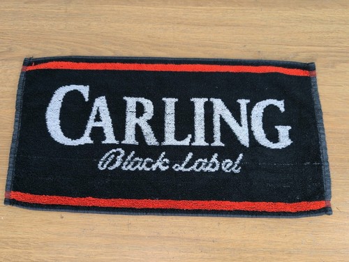 Carling black label beer towel - carling,