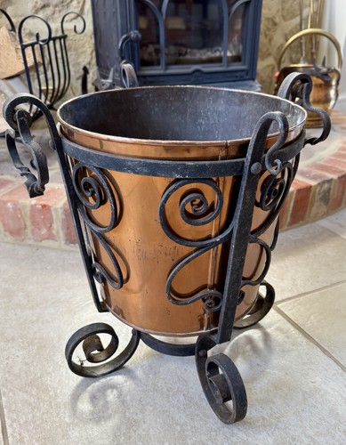 Cast iron copper finished - &,