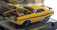 Castline M2 Machines 1/64 Scale 81161 - 1970 Dodge Challenger R/T - Yellow