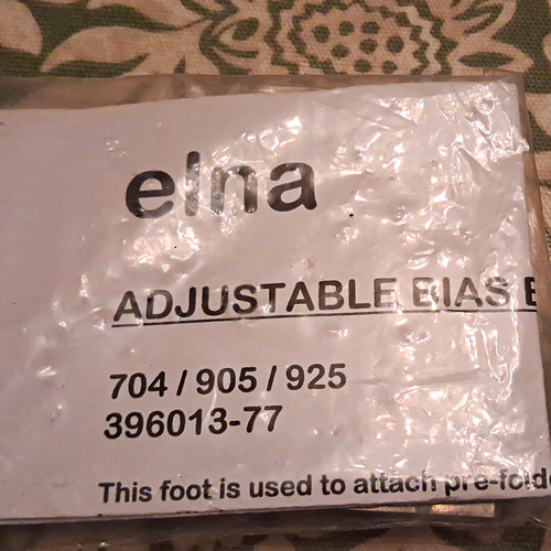Elna adjustable bias binder - adjustable,
