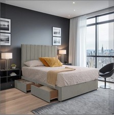 ORTHOPAEDIC DIVAN BED SET WITH