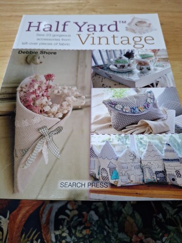 Half yard vintage sewing - half,