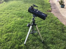 Helios Telescope With Tripod D=114mm F=1000mm Coated Optics
