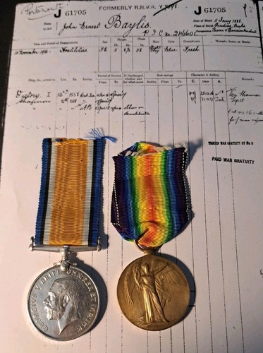 Ww1 pair war victory medal - pair,,