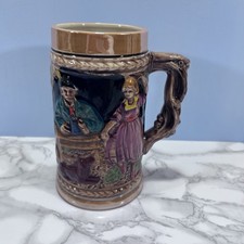 Vintage German Style Decorative Bier Stein / Mug 