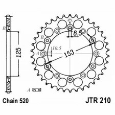 Crown JT 210 Z42 for Honda 125