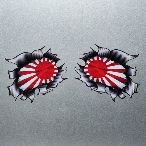 Japanese rising sun jdm - 2x,