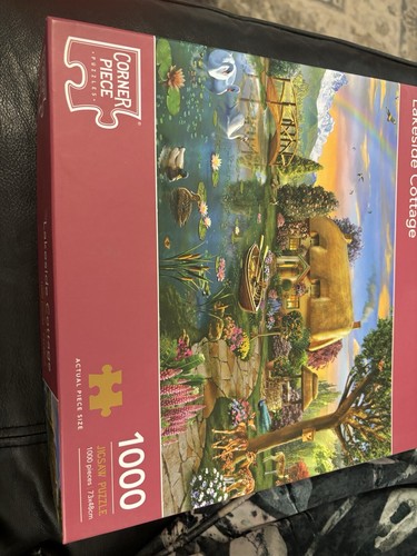Lakeside cottage jigsaw puzzle - jigsaw,