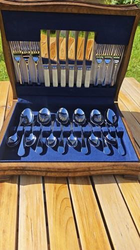 Vintage sheffield cutlery set - cutlery,
