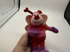 Tesco Love You Bug Ladybird Soft Plush Toy 8” 2008