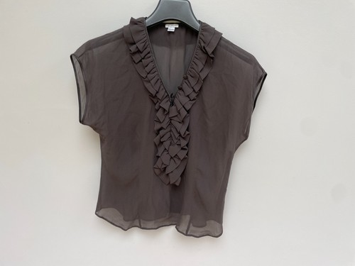 Max mara grey chiffon - max,