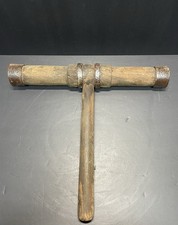 Antique Shipwrights Caulking Hammer Mallet Ship Builder Collector Tool RARE 