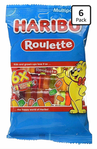 Haribo roulette fruit flavour - roulette,